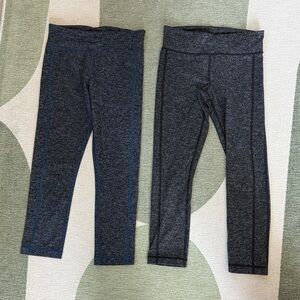 Under Armour Charcoal and Navy capri yoga pants